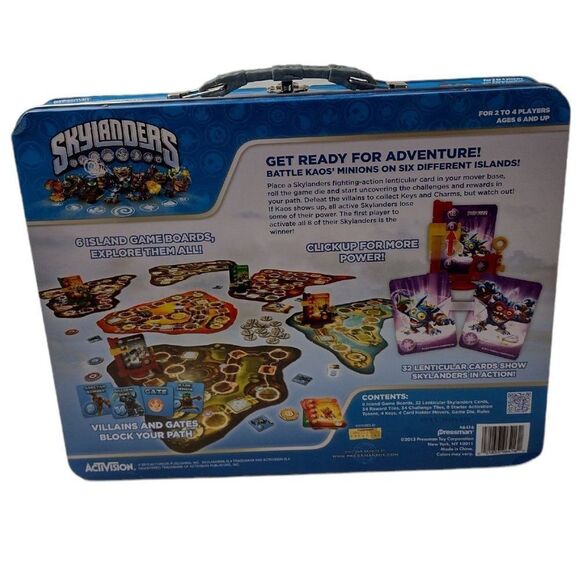 TB Skylanders Island Quest The Adventure Board Game by Pressman 2013 - Picture 2 of 8